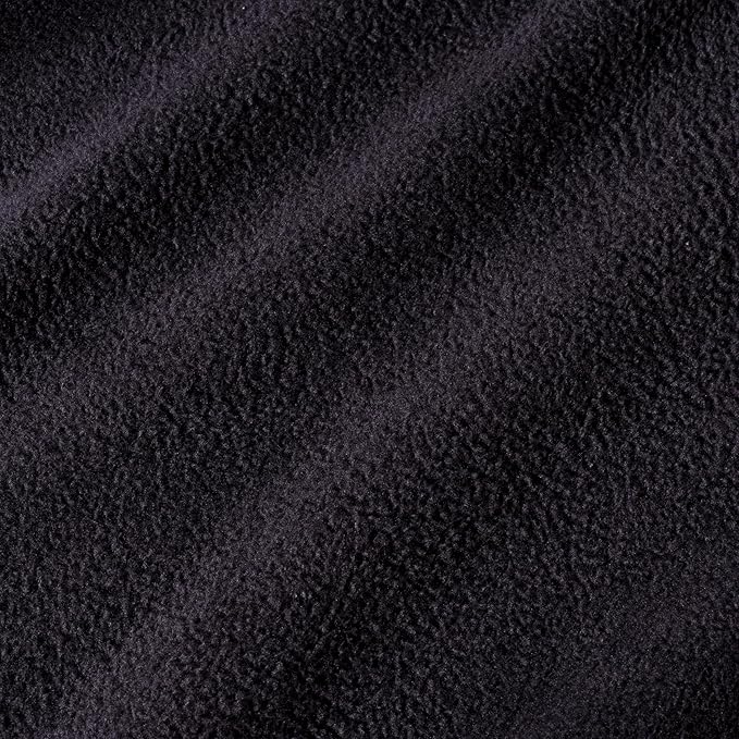 Berkshire Blanket Microfleece King Size Bed Blanket Black, Lightweight Soft Breathable Plush Micro Fleece Blanket for Bed Couch Sofa, 90x108 Inches