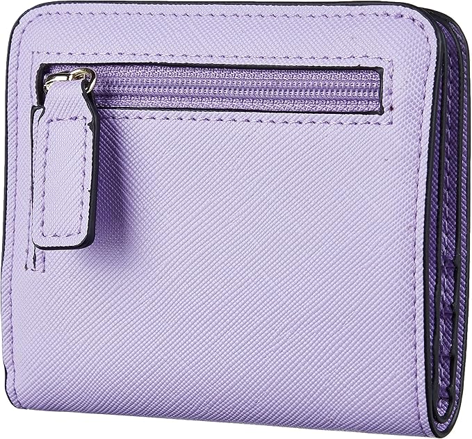 Toughergun Women’s Small Slim Leather Wallet with RFID Protection, Compact Bifold Mini Purse with Clear ID Window