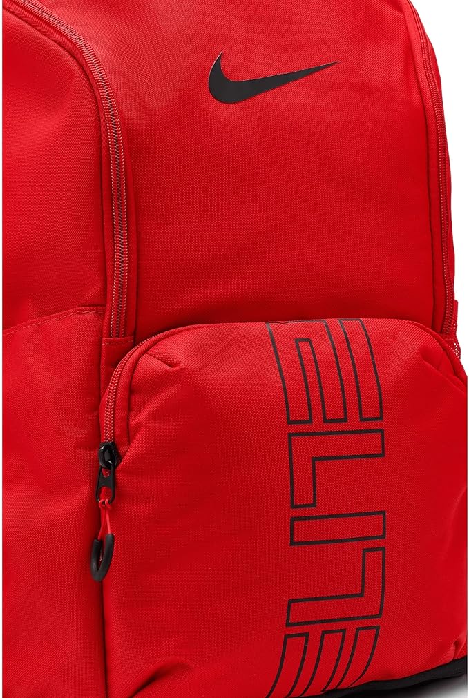 Nike, Unisex, Varsity Elite Backpack (32L), University Red/Black/Black, One Size
