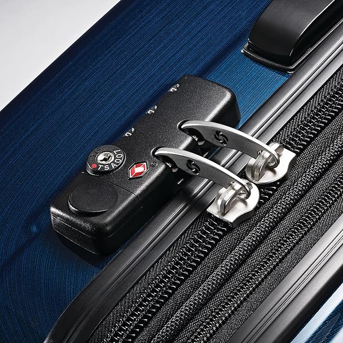 Samsonite Winfield 2 Hardside Expandable Luggage with Spinner Wheels, Deep Blue, 3-Piece Set (20/24/28)