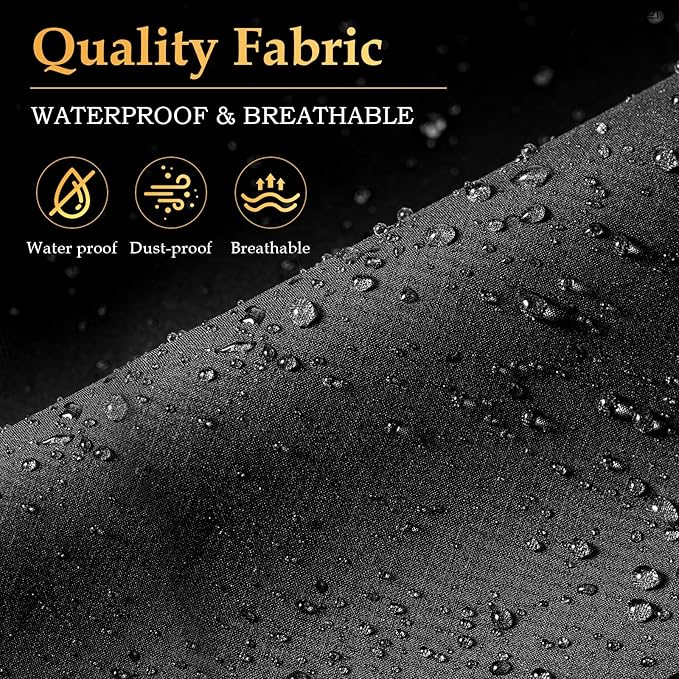 2 Pack STEVOY 40" Breathable Garment Bag, Suit Covers, Travel Carrier Bag with Handles, Foldover