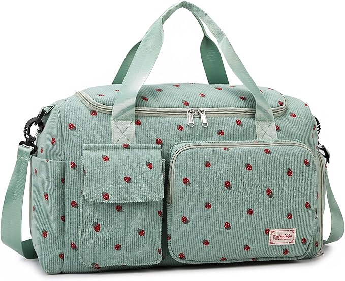 Small Gym Bags for Women, Travel Duffle Bag with Shoes Compartment, 4 in 1 Carry on Weekender Overnight Bag with Dry Wet Separated Pocket, Sport Gym Tote Bag for Yoga, Dance, Swimming, Workout, Ballet