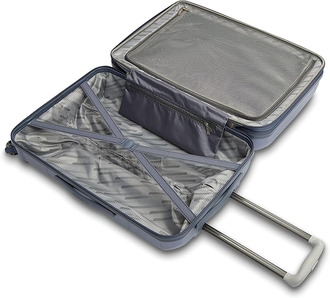American Tourister Stratum 2.0 Expandable Hardside Luggage with Spinner Wheels, 28" SPINNER, Slate Blue
