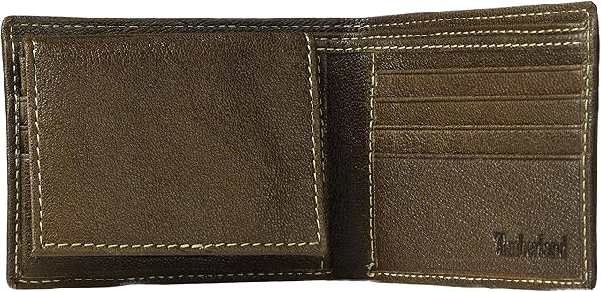 Timberland Men's Genuine Leather Passcase Security RFID Wallet