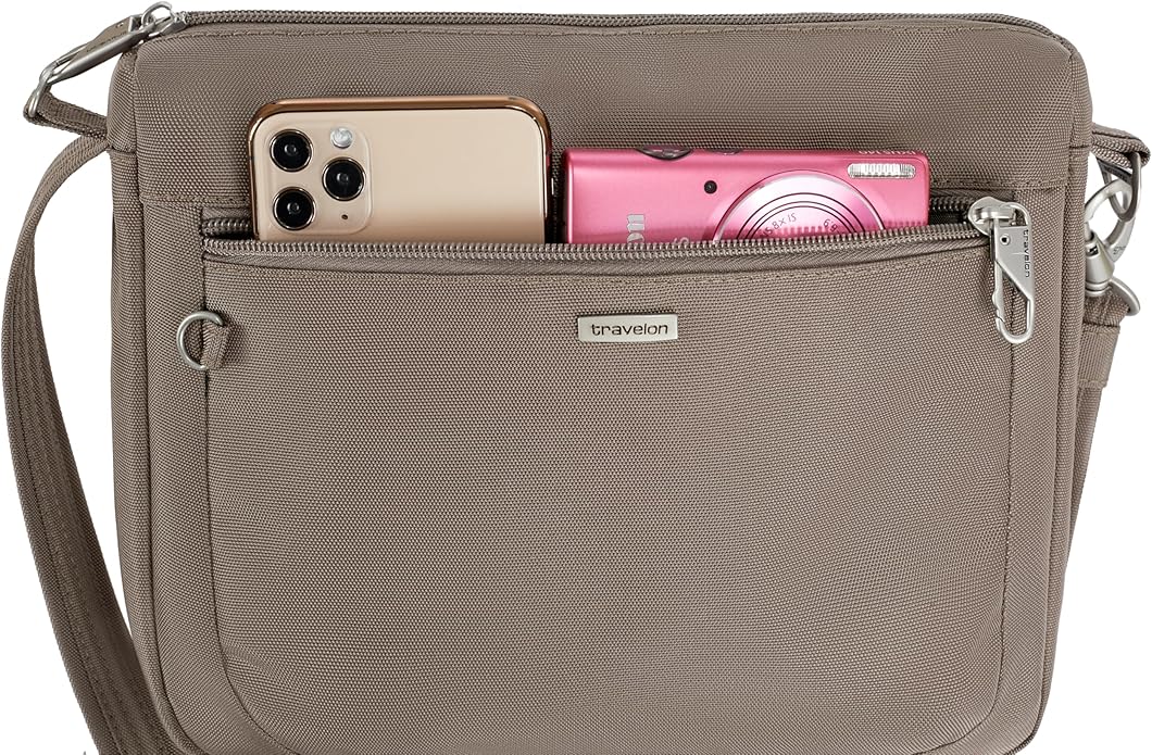 Travelon Anti-Theft Classic Small East/West Crossbody