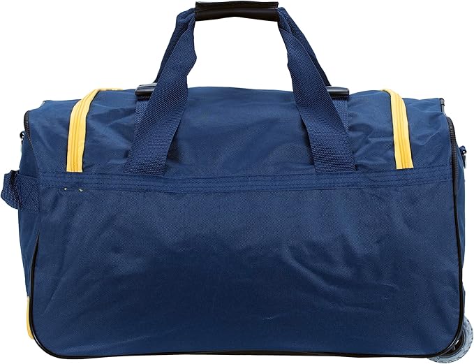 Rockland Rolling Duffel Bag, Black, 22"