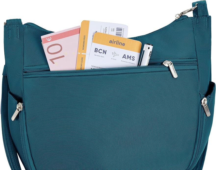 Travelon Anti-theft Classic Crossbody Bucket Bag | Anti-theft