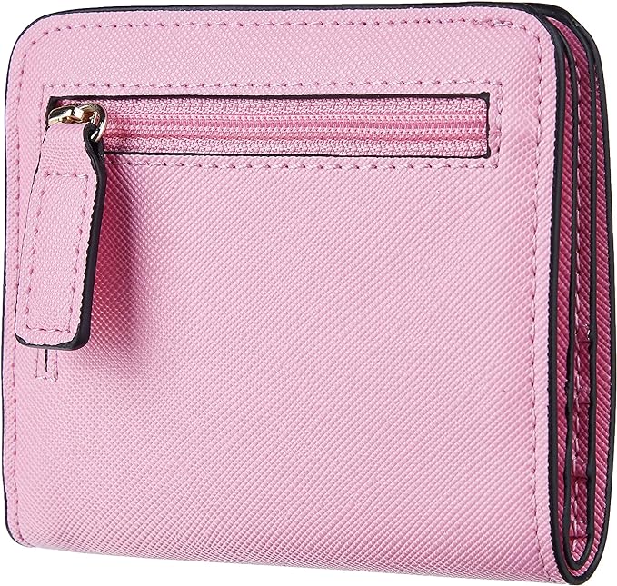 Toughergun Women’s Small Slim Leather Wallet with RFID Protection, Compact Bifold Mini Purse with Clear ID Window