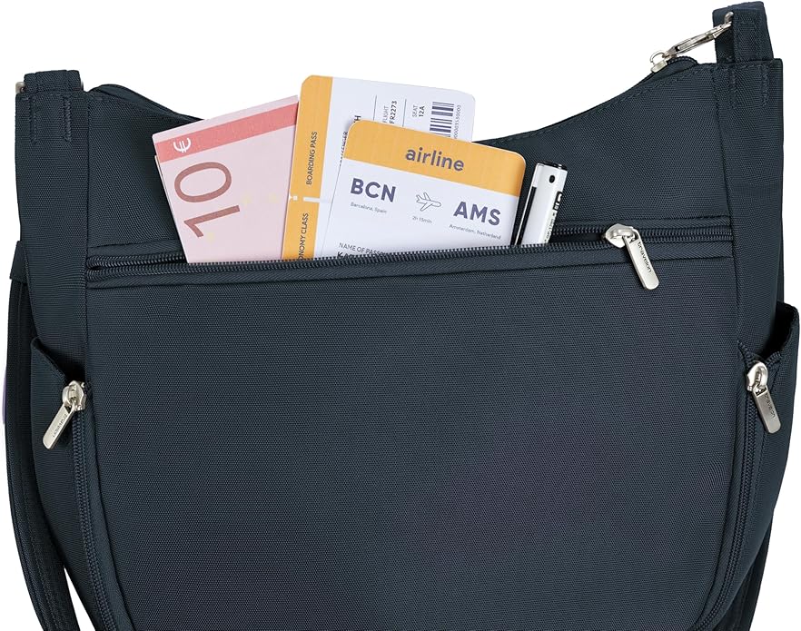 Travelon Anti-theft Classic Crossbody Bucket Bag | Anti-theft