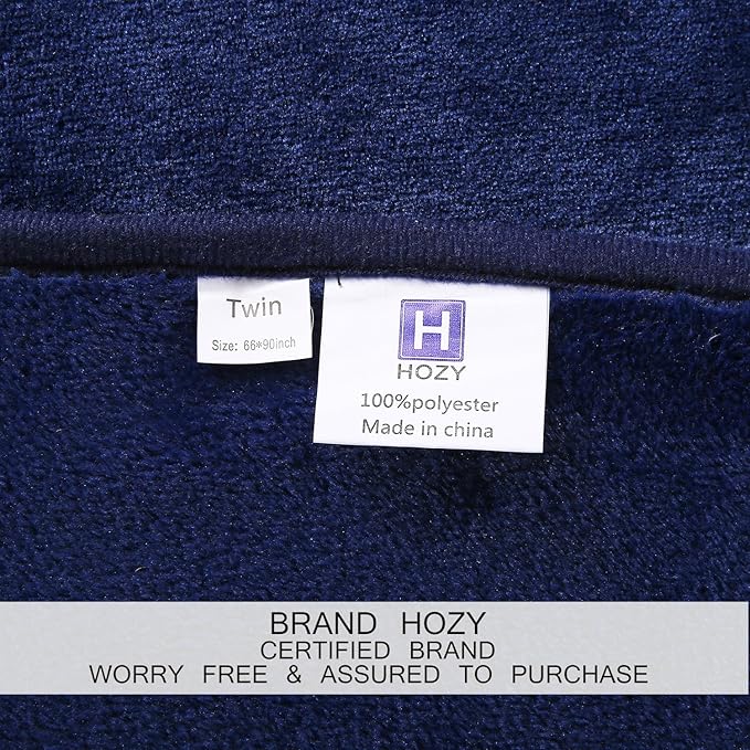 Flannel Colorful Blanket King Size for All Season - Premium Lightweight Anti-Static Super Soft Cozy Plush Throw, Lightweight Microfiber Winter Warm Blanket 90" x 108" King Royal Blue