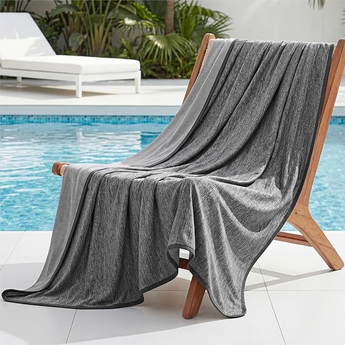 Bedsure Cooling Blanket Twin XL for Hot Sleepers, Summer Dorm Room Essentials for Guys Girls, Cold Blanket with Rayon Derived from Bamboo, Ice Cool Cold Lightweight Bedding for Twin Size Bed, 60x90