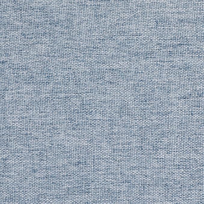 AAAAAcessories D-Shaped Chair Cushions, 2" Thick Dining Chair Pads with Ties and Removable, Machine-Washable Cover, 17" x 16", Set of 4, Light Blue