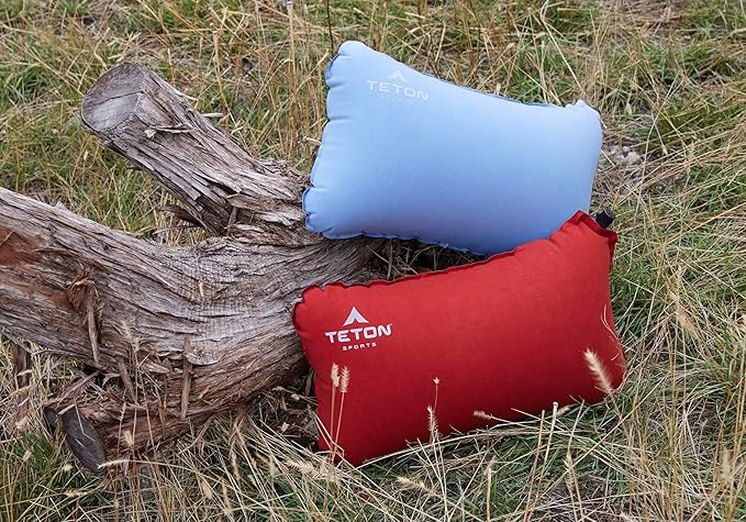TETON Sports Camp Pillow; Great for Travel, Camping and Backpacking; Washable, Color