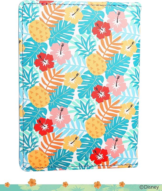Disney Lilo & Stitch Passport Holder, Officially Licensed Passport Holder for Women, Travel Essentials for Women