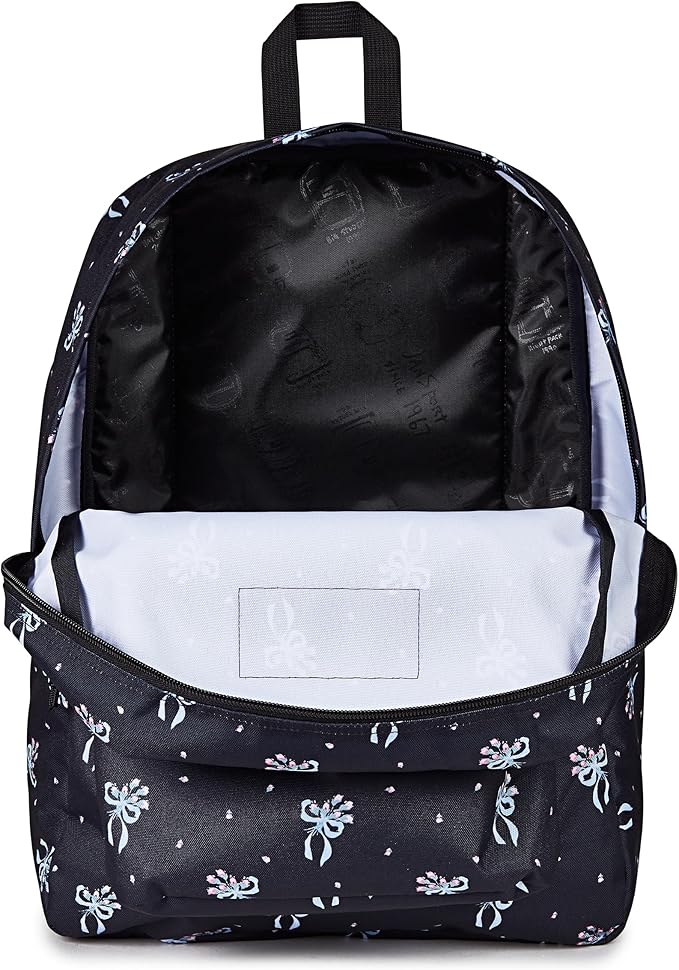 JanSport SuperBreak One Backpack - Durable, Lightweight Bag with 1 Main Compartment, Front Utility Pocket with Built-in Organizer, Premium Backpack, Pastel Petals