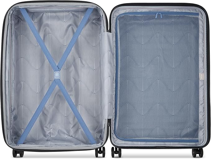 DELSEY PARIS Cruise 3.0 Hardside Expandable Luggage with Spinner Wheels, Graphite, 3 Piece Set (20/24/28)
