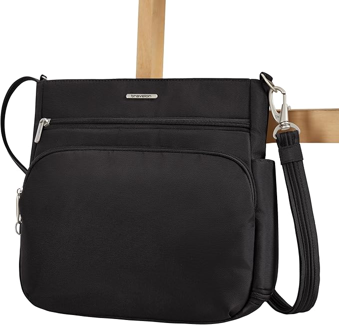 Travelon Anti-Theft Classic North/South Crossbody Bag