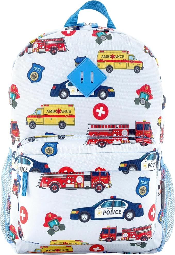 Travelers Club 5 Piece Kids' Luggage Set, First Responders