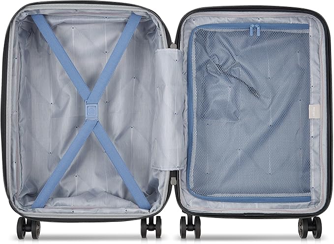 DELSEY PARIS Cruise 3.0 Hardside Expandable Luggage with Spinner Wheels, Graphite, 2 Piece Set (20/28)