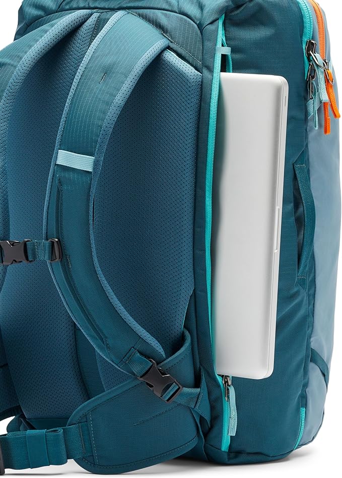 Cotopaxi Allpa 42L Travel Pack, Blue Spruce and Abyss