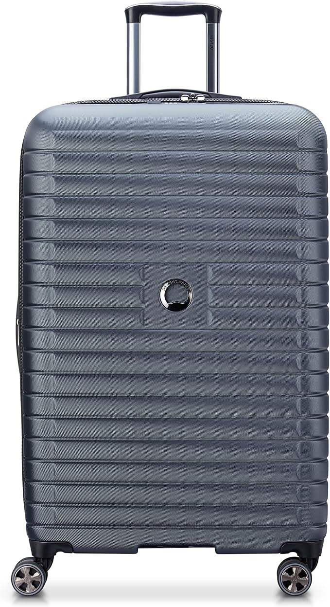 DELSEY PARIS Cruise 3.0 Hardside Expandable Luggage with Spinner Wheels, Graphite, Checked-Large 28 Inch