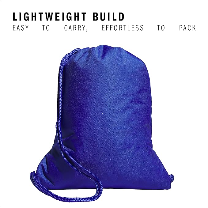 adidas Alliance Sackpack – Drawstring Backpack for Sports, Small Gym Bag