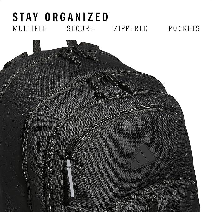 adidas Prime 7 Backpack for Gym, Sports, School and Travel, 37L