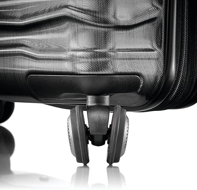 Samsonite Stryde 2 Hardside Expandable Luggage with Double Spinner Wheels, Medium Glider, Brushed Graphite