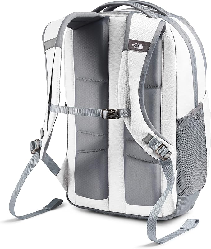 The North Face Women's Vault Everyday Laptop Backpack, TNF White Metallic Melange/Mid Grey, One Size