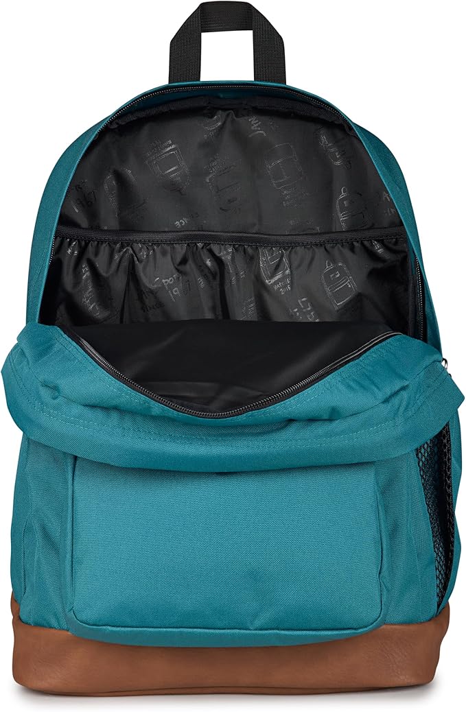 JanSport Cool Backpack with 15-inch Laptop Sleeve, Large Computer Bag Rucksack with 2 Compartments, Ergonomic Straps, Emerald Pool