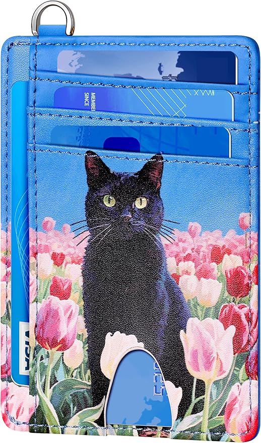 FurArt Slim Minimalist Wallet, Front Pocket Wallets, RFID Blocking, Credit Card Holder for Men