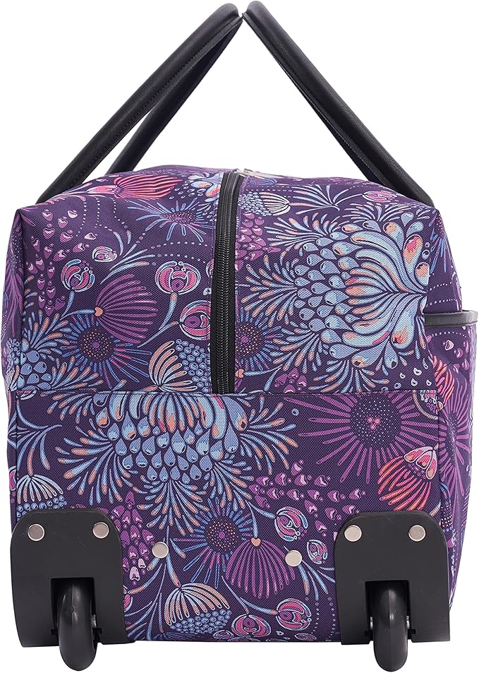 Travelers Club Unisex Bella Caronia Deluxe 20", 3 Piece, or 7 Piece Luggage & Travel Accessories Set Jardin