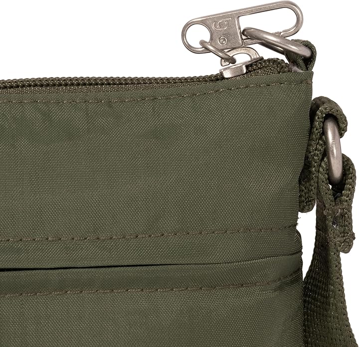 Baggallini womens Securtex Anti-theft Memento Crossbody Bag