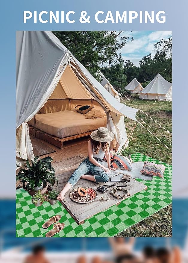 Antfuny Giant Beach Towel Blanket Autumn Outing Stuff for Women & Men Road Trip Camping Gear Ship Cruise Gear Must Haves Large L Teal Plain Pattern Airplane Accessories Travel Gadgets Yard Mat