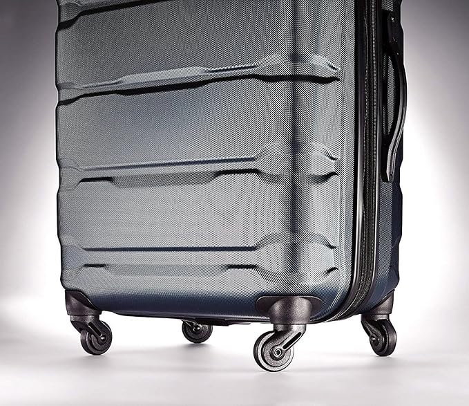 Samsonite Omni PC Hardside Expandable Luggage with Spinner Wheels, Navy, 3-Piece Set (20/24/28)