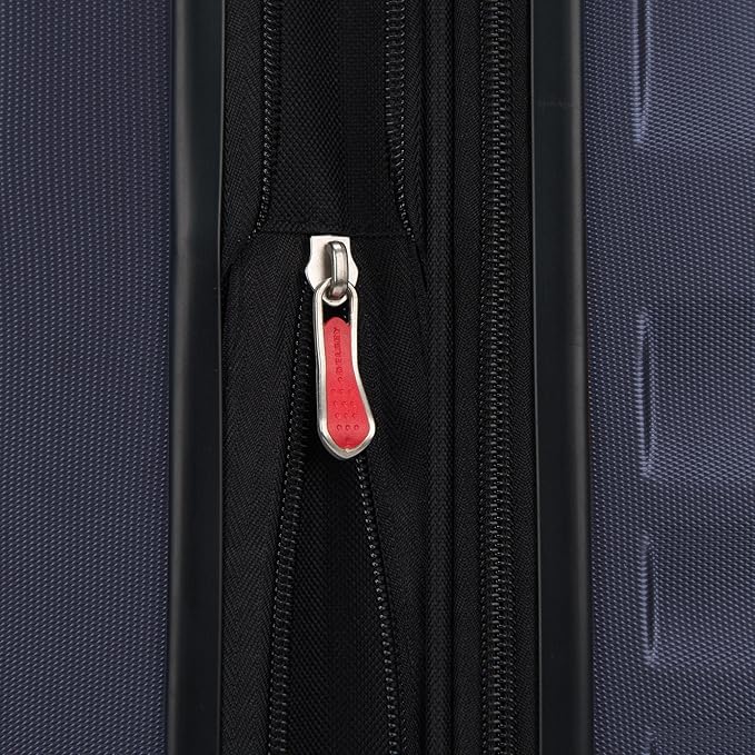 Delsey Alexis Lightweight Luggage Set 3 Piece, Double Wheel Hardshell Suitcases, Expandable Spinner Suitcase with TSA Lock and Carry On