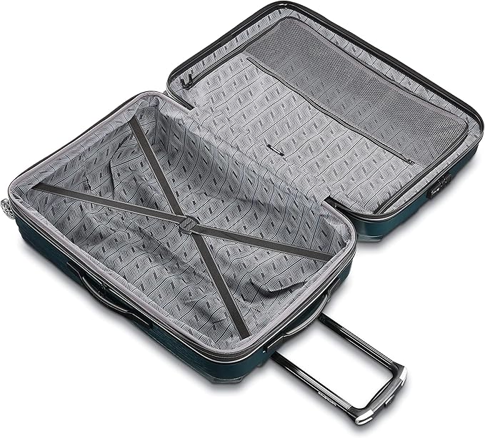 Samsonite Centric 2 Hardside Expandable Luggage with Spinner Wheels, 2-Piece Set (20/24), Emerald Green