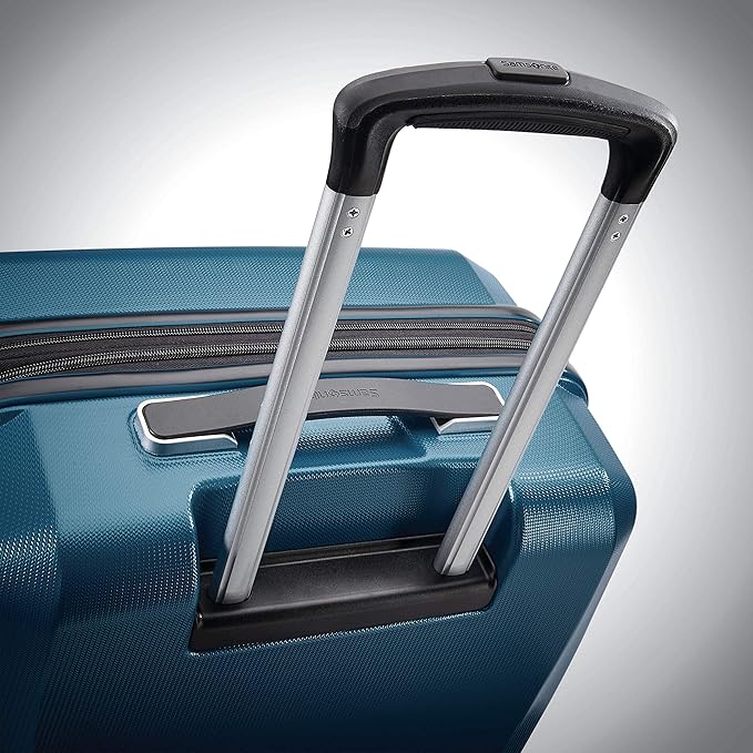 Samsonite Winfield 3 DLX Hardside Expandable Luggage with Spinners, Navy, Carry-On 20-Inch