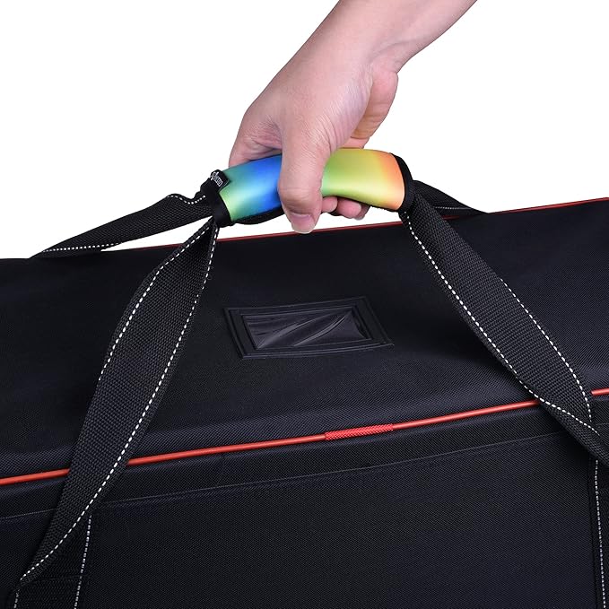 Cosmos 2 Pcs Fade in Color Comfort Neoprene Handle Wraps/Grip/Identifier for Travel Bag Luggage Suitcase