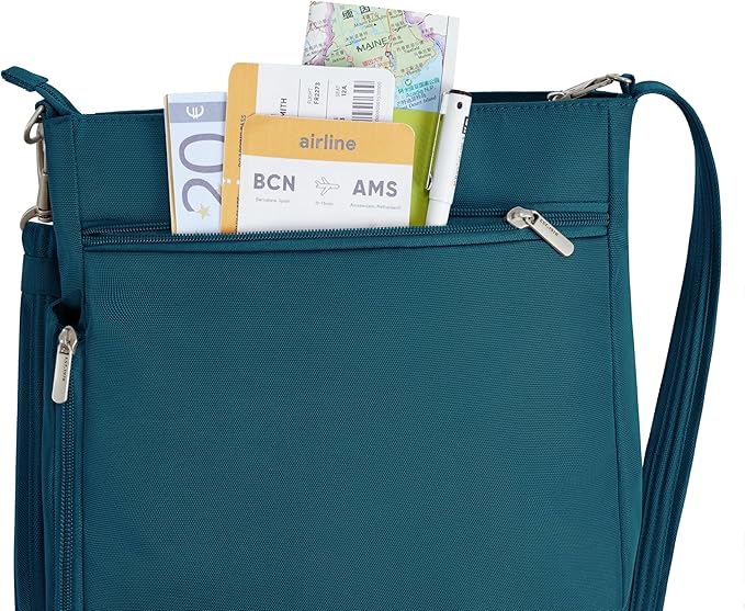 Travelon Anti-Theft Classic North/South Crossbody Bag