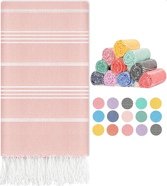 Turkish Beach Towels Vacation Essentials Yoga Blanket Pool Workout Towel Oversized Sand Free Quick Dry Lightweight Meditation Supplies Mat Cover Surf Boat River Float Accessories Gym Excise Stuff