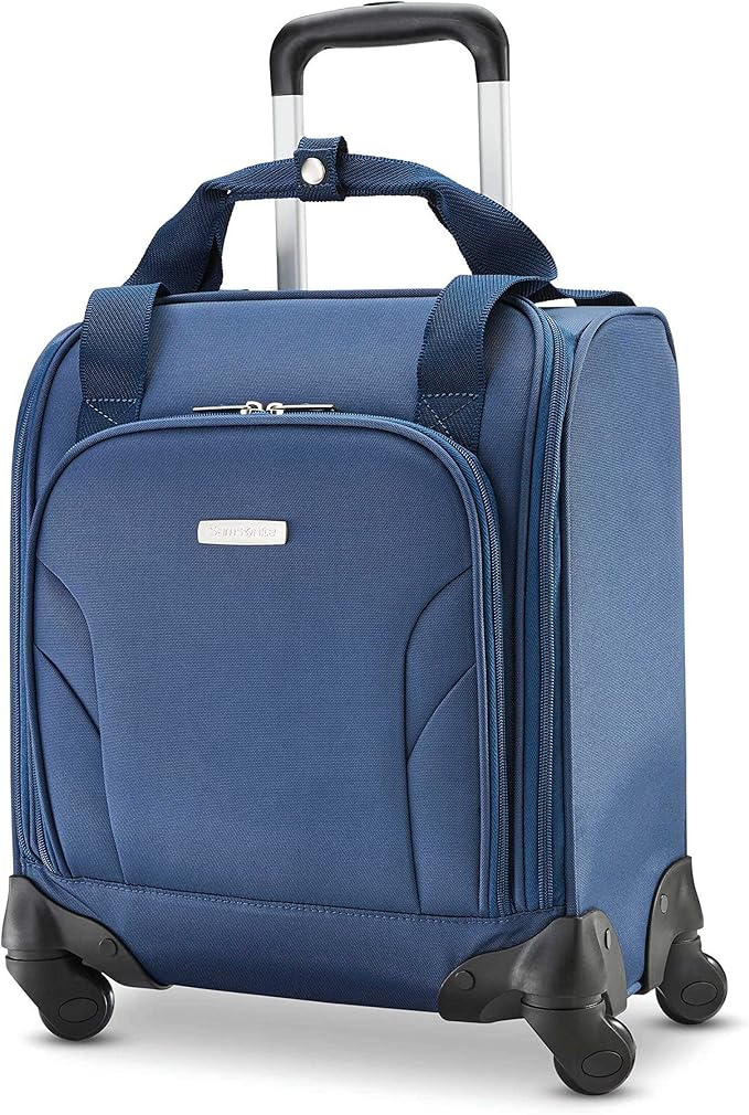 Samsonite Underseat Carry-On Spinner With USB Port, Ocean, One Size