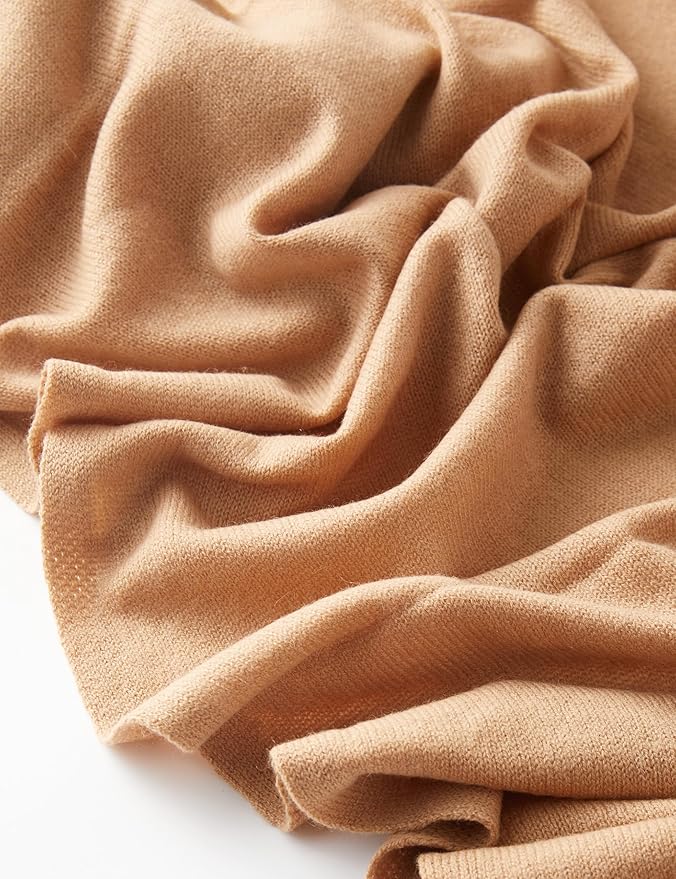 Soft Cashmere Blend Wrap Chic Scarf Stole for Women Wayfarer Travel Extra Large 87"x28"