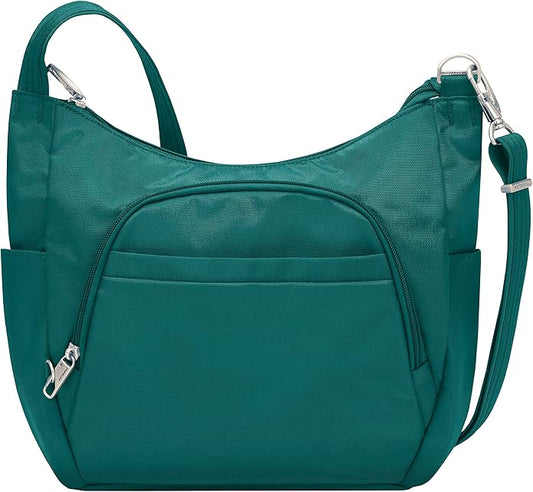 Travelon Anti-theft Classic Crossbody Bucket Bag | Anti-theft