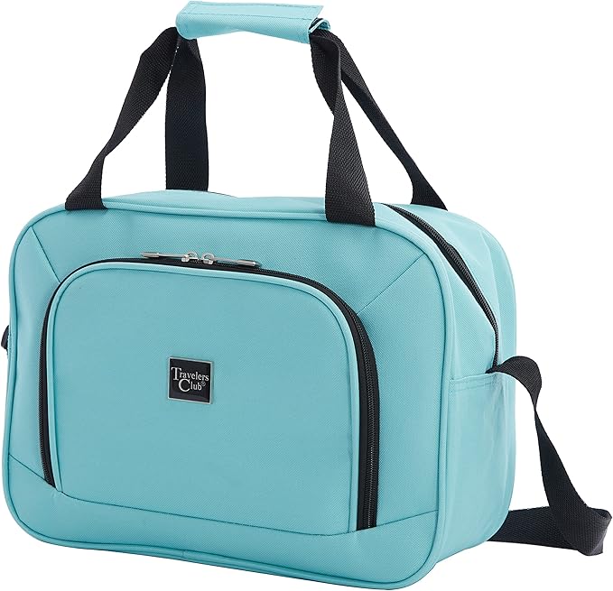 Travelers Club Midtown Hardside 4-Piece Luggage Travel Set, Emerald