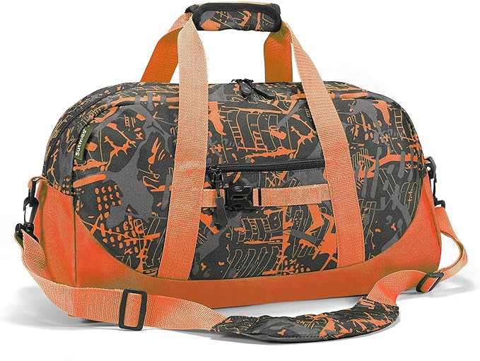 Stumdo Kids Overnighter Duffel Bags for kids, Carry-On Size & Ideal for School Practice or Overnight Travel Weekender Tote for Travel Gym Sport bag for Boys & Girls (11tycheng)