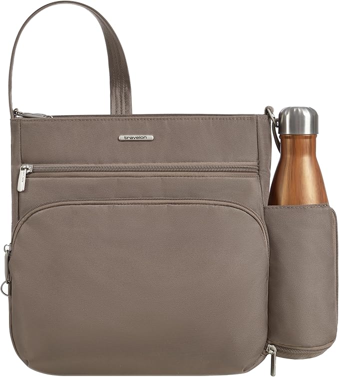 Travelon Anti-Theft Classic North/South Crossbody Bag