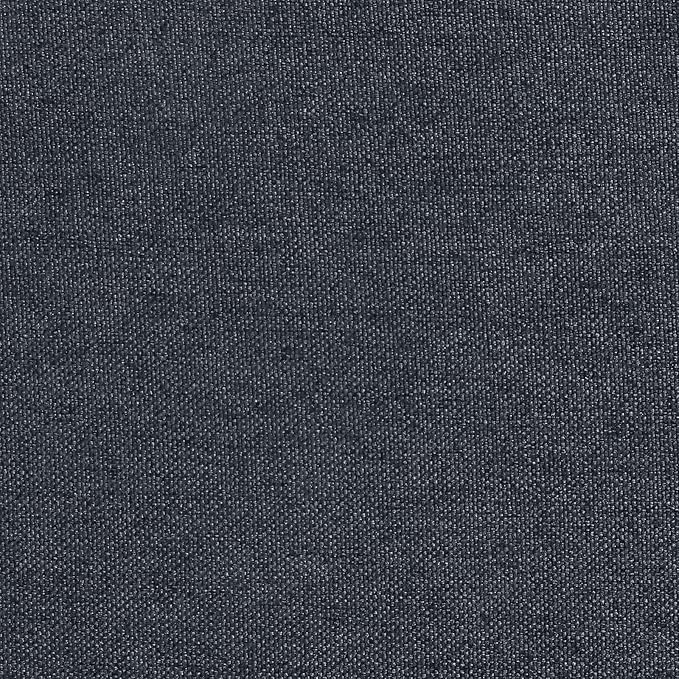 AAAAAcessories D-Shaped Chair Cushions, 2" Thick Dining Chair Pads with Ties and Removable, Machine-Washable Cover, 17" x 16", Set of 4, Charcoal Gray