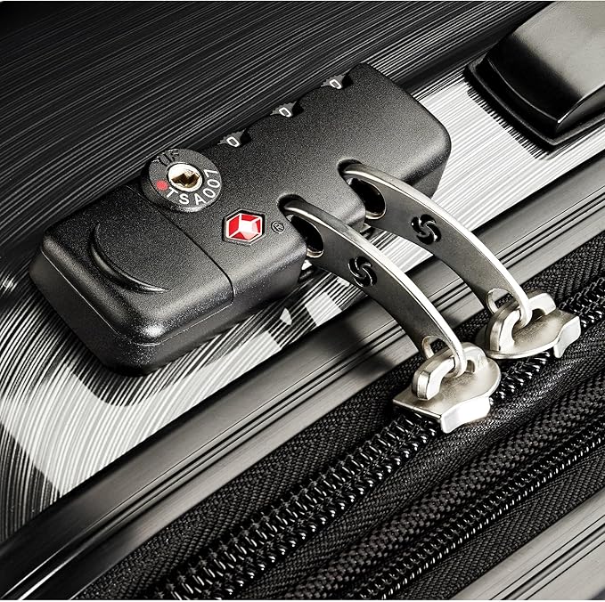 Samsonite Winfield 2 - 20-Inch Hardside Luggage with 360° Spinner Wheels, TSA Lock, Airline Approved - Charcoal