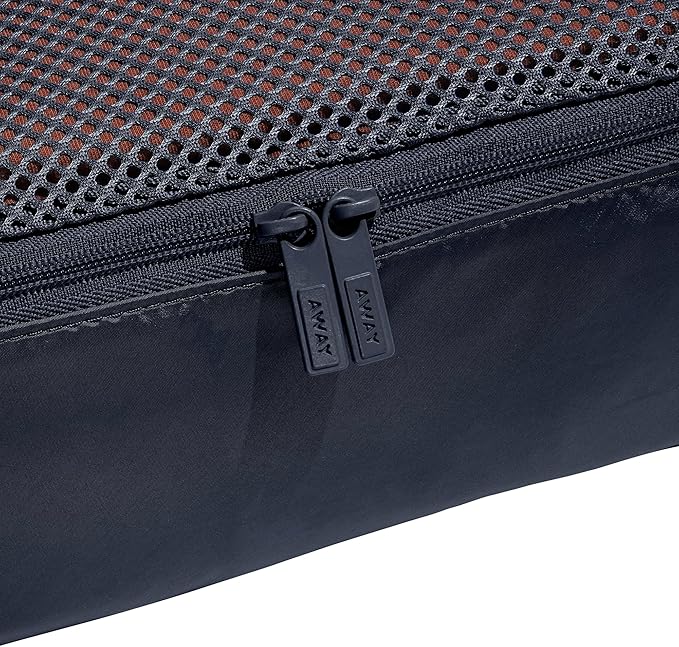 Away Insider Packing Cubes Set of 4 – Lightweight Travel Organizers for Luggage, Suitcases & Carry-On Bags, Navy Blue
